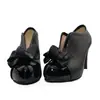 Zapatos de tacón alto para mujer, estilo dulce con lazo, para comercio exterior, primavera temprana 2026, disponibles en tallas 40-48