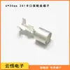 Tubo de vidrio cerámico tubular 6 * 30 mm fusible terminal especial de seguridad engrosado todo incluido bayoneta latón estañado