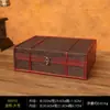 Caja de Almacenamiento de Madera Retro con Cerradura Caja de Contraseña Caja para Cartas Tarjetas Tesoros Caja Pequeña de Madera Almacenamiento Caja de Madera Caja de Sellado