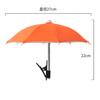 Suporte para Celular Guarda-Chuva com Clipe Protetor Solar Guarda-Chuva para Exterior Fixação de Celular Guarda-Chuva Pequeno Antirreflexo para Celular à Prova de Chuva Sombrinha