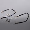 Nuevas Gafas de Lectura de Negocios para Hombre sin Montura, Ultraligeras, Modernas y de Alta Gama para Personas de Mediana Edad y Mayores, con un Aspecto de Alta Gama y Diseño Versátil