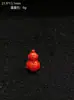 Accesorios de Arena Roja, Cuentas Hechas a Mano de Alta Calidad para DIY, Cuentas para Pulsera de Cinabrio Genuino, Accesorios Pequeños, Cuentas Sueltas al por Mayor