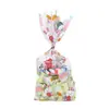 Saco de Embalagem para Doces e Biscoitos de Páscoa Transfronteiriço Bolso Plano de OPP Transparente Frango Ovo Coelho Saco para Festa de Ano Novo