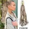 Comercio Exterior Transfronterizo Pelucas Europeas y Americanas Trenzadas, Coletas para Mujer, Cabello Largo Rizado, Extensiones de Coleta con Clip Invisible, Trenzas, Al por Mayor en Stock