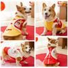 Traje Tang para Mascota Otoño e Invierno Ropa para Perro y Gato Corgi Chaleco de Año Nuevo Bulldog Francés Perro Mediano y Grande Ropa de Año Nuevo