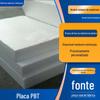 Placa de PBT de polígono regular amplamente utilizada, características de isolamento elétrico, placa de estabilidade térmica em estoque, placa PBT resistente ao desgaste