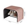 Banqueta para Cambiar Zapatos, Gabinete de Zapatos para Entrada de Casa, Taburete, Banqueta Integrada para Cambiar Zapatos en la Entrada, Lujo Accesible y Banqueta Larga para el Pie de Cama de Dormitorio de Gama Alta