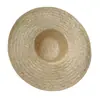 Sombrero de paja con borde de 45 cm, sombrero grande de verano, sombrero para el sol para exteriores, sombrero de paja de agricultor, 10 yuanes, suministro de tienda departamental para el hogar
