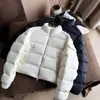 Chamarra acolchada para mujer, abrigo de algodón estilo coreano, moda de ropa de trabajo, talla petite, cuello alto, cálido, engrosado, prenda exterior ligera