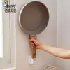Primeiro Rack de Armazenamento Retrátil da Bainabang, Suporte de Utensílios de Cozinha Montado na Parede para Espátulas e Tampas de Panela, Gancho de Ventosa Sem Prego, Sem Furo