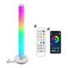 Controle Remoto Infravermelho Bluetooth, Luz de Ambiente para Desktop, Fita de LED Sensível à Música e Controlada por Voz, Luz Decorativa Sincronizada com Áudio do Computador