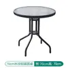 Mesa Plegable para Exteriores Apartamento Pequeño Sencilla para Comer Mesa de Comedor para el Hogar Sillas Mesa Portátil para Puesto Mesa Redonda Cuadrada de Vidrio