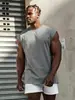 Camiseta Deportiva de Verano para Hombre Estilo Americano Multicolor Moda Fitness al Aire Libre Estilo Casual Top Sencillo de Color Sólido