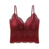 Ropa interior de camisola con cuello en V para otoño e invierno para transmisión en vivo, sin costuras, espalda hermosa, estilo largo, top sin mangas exterior, transfronterizo