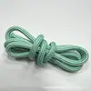 Suministro Listo de Cordón de Poliéster Trenzado Redondo de 5 mm con Patrón Vertical de Colores Vivos Cordón de Cuerda para Cintura de Pantalones Colgante de Paracord