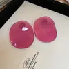 Pendientes de Borla de Flor de Perla Rosa Plateada Clavos de Oreja Pequeños Frescos Estilo Mori Accesorios de Oreja de Alta Gama Moda Venta al por Mayor