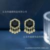 Novo diamante zircão geométrico hexagonal cristal tassel brincos mulheres moda requintada alta qualidade brincos orelha joias
