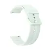 Adequado para séries de relógios Samsung/Huawei GT/Garmin, fivela de listras verticais de cor sólida, pulseira de silicone estilo oficial igual