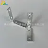 Conector de Canto para Puxador de Gabinete Sem Puxador Suporte de Canto 90 Graus Estrutura de Alumínio Ângulo Reto Ferro 12*38 Espessado Ferragens para Móveis Acessórios de Gabinete