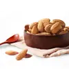 Almendra Americana horneada de almendra dulce grado NPX 100g materia prima de nuez diaria sabor original almendra cocida horneada