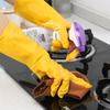 Guantes extragruesos para lavar platos para mujer, limpieza de cocina doméstica, venta al por mayor en Douyin, engrosados, antideslizantes, antimanchas de aceite