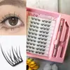Set de pegamento para pestañas postizas transfronterizo, Gran capacidad, Estilo ligero, Pestañas postizas de caña pequeña, Suave y de aspecto natural