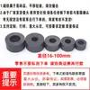 Imán de ferrita cuadrado grande de punto de fábrica lámina magnética rectangular negra anillo circular heterosexual corte imán fuerte
