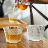 Taza de té de vidrio tallado mesopotámico Taza Maestra taza hexagonal para cata de té taza de té especial taza de té pequeña kung fu
