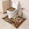 Novo Estilo Série Especial Original de Pintura Egípcia Moderno Simples Poliéster Impressão Impermeável à Prova de Mofo Cortina de Chuveiro YL1233