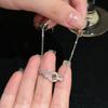 Pulseira de Amor Flor de Quatro Pétalas Zircônia Moda Transfronteiriça Pulseira de Alto Nível de Luxo Leve Pulseira Super Brilhante para Namorada Combina com Tudo para Mulheres