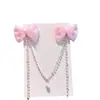 Accesorios para el Cabello Dinastía Han Regalo Estilo Antiguo para Niños Cadena para la Frente Puesto Tocado de Borla Estilo Chino Pinza para el Cabello de Niña Súper Hada Princesa