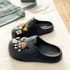 Atractivos y de Estilo VintageVersátilesCómodos de EVALindos Zuecos Zapatos Birkenstock Diversión de Verano Zapatillas Cerradas Bola de Carbón para Mujer
