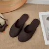 Mules de Mujer Modernos sin Cierre 2026 Simples Elegantes Versátiles Nuevos Mules Planos de Verano sin Cierre