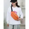 Bolsa de Cintura Esportiva Popular de Comércio Exterior para Mulheres, Bolsa Transversal de Nylon Resistente à Água com Múltiplos Compartimentos, Porta-Moedas Multifuncional, Bolsa de Peito Portátil
