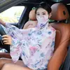 Chal protector solar de verano máscara de gasa de seda helada para niñas traje de velo UV máscara para conducir ciclismo venta al por mayor
