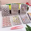 Nuevo Kakapibara de Nariz Pequeña Bolsillo de Frijol para la Punta del Dedo Libro de Pegatinas Lindo Dibujo Animado Material de Pegatina para Planificador Pegatina