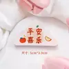 Clip Triángulo de Dibujos Animados Kabi Bala Clip Pequeño Lindo Multifuncional Esquina de Libro Protector Clip para Doblar Esquinas Impermeable
