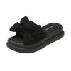 Chinelo Borboleta Novo 2023 Feminino Verão Roupa de Rua Casual Chinelo Plataforma Anabela Pode Ser Usado Fora