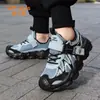 Zapatos para Niños DELHI Primavera y Otoño Estilo Nuevo Malla Transpirable Niño Exterior Juvenil Infantil Zapatos Deportivos Mayoreo