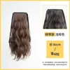 Correa para peluca cola de caballo onda de agua cabello rizado coleta alta en stock al por mayor ion caliente barba de maíz cola de caballo caliente de nube