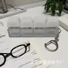 Varios Colores de Botón de Sonido de Teclado de Descompresión de Cuatro Eslabones sin Luz Llavero Colgante para Mochila Escolar Juguete de Descompresión