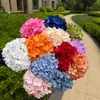 90 Peças de Tecido Hortênsia Casamento Hotel Decoração Casa Decoração Arco Arranjo de Flores Teto Guia Flores Artificiais Atacado