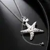 Accesorios Transfronterizos Europeos y Americanos, Cadena de Cintura Estilo Marino Dulce y Fresco, Colgante Personalizado Irregular de Estrella de Cinco Puntas, Joyería para la Cintura de Mujer