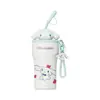 Serie Sanrio de Termos de Aspecto Elegante para Niñas, Tazas de Café Lindas de Gran Capacidad para Mantener el Frío, Vasos con Popote para Coche
