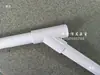 Conector T em ângulo Y de PVC para fornecimento de água, conector de três vias 20 25 32 40 1/2 polegada 3/4 polegada 1 polegada T de 45 graus
