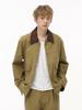 MTLCLOTHES Roupa Masculina 2024 Outono Novo Japonês Bolso Grande Contraste de Cor Jaqueta Macacão Moda