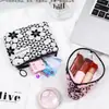 Nueva Bolsa de Cosméticos Portátil de Gran Capacidad, Neceser de Viaje, Bolsa de Almacenamiento Simple de Lona para Cosméticos