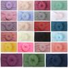 Acessórios de Cabeça para Bebê 23 Cores Nylon Larga Crianças Acessórios de Cabelo Bola Redonda Macia Meias Faixa Larga Turbante Não Danifica o Cabelo Rabo de Cavalo Duplo