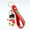 Llavero de Muñeco de Papá Noel para Nuevo Producto Transfronterizo Colgante de Dibujos Animados Pequeño Regalo de Navidad Colgante Exquisito para Bolsa Ciego