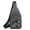 Bolso Bandolera para Hombre Bolso de Pecho Bolso de Cintura Puede Poner Auriculares Multifuncional de Viaje Versátil Casual Bolso de Hombro Venta al por Mayor